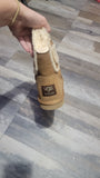 Fur Trim Tan Boots - SlayBasics 
