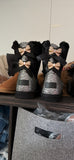 Sparkly Rhinestone Bow Boots