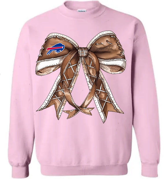 Buffalo Bills Football Bow Sweater