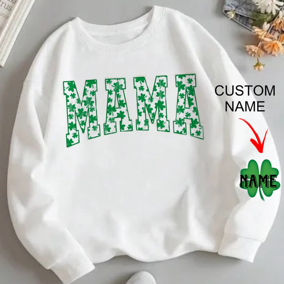 Custom St Patrick’s Day Mama Sweaters