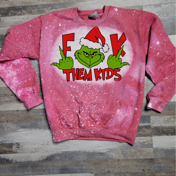 Fuck Dem Kids Grinch Sweater