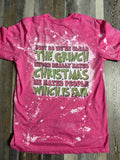 Pink Grinchmas Tshirt
