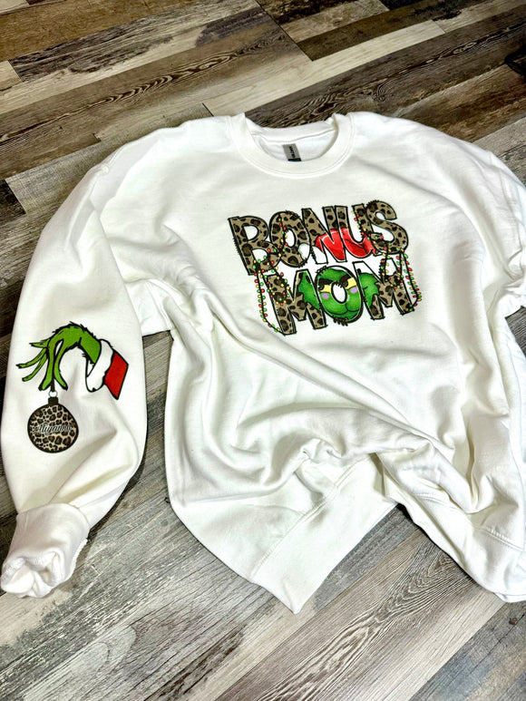 Bonus Mom Grinch Sweater