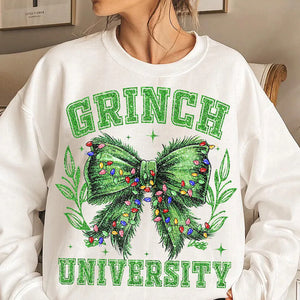 Grinchy University Sweater