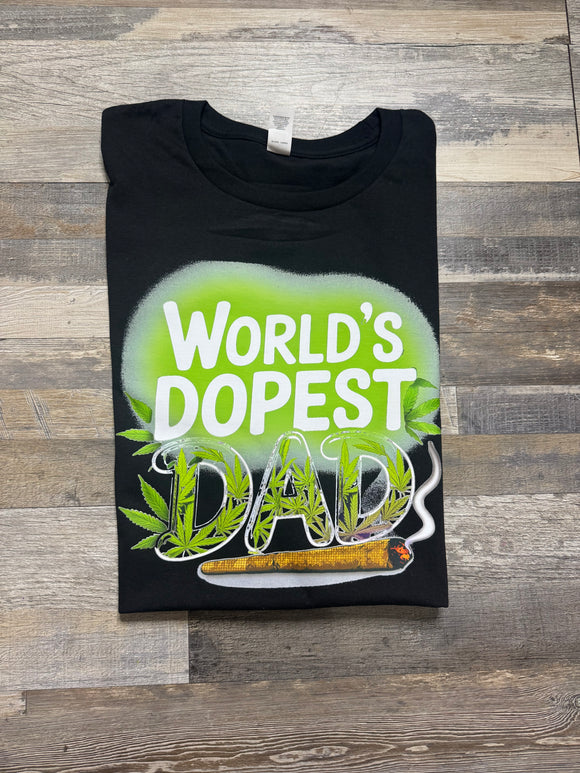Worlds Dopest Dad T-shirt