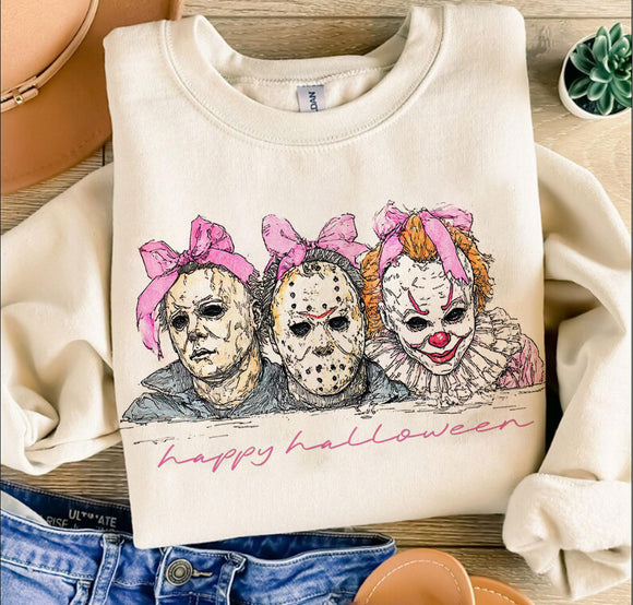 Horror Bow Sweaters