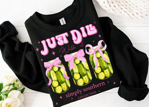 Just Dill With It Pickles Sweater