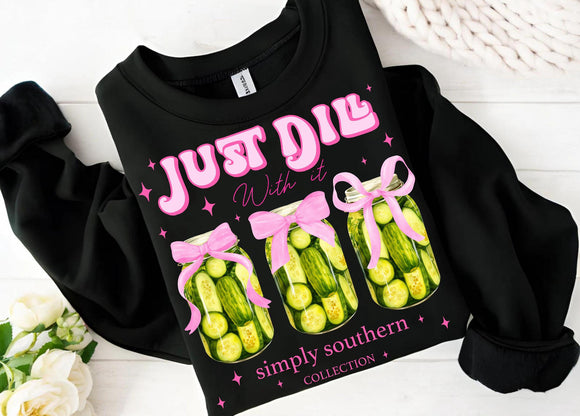 Just Dill With It Pickles Sweater