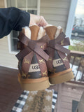 Tan Fur Winter Boots