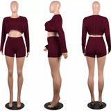Burgundy Home body 2 piece Outfit - SlayBasics 