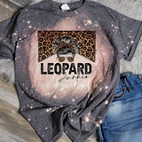 Lepard Junkie Mom Tee - SlayBasics 