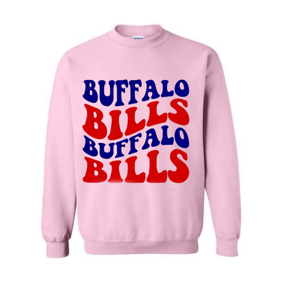 Buffalo Bills Hippie Font Sweater - SlayBasics 