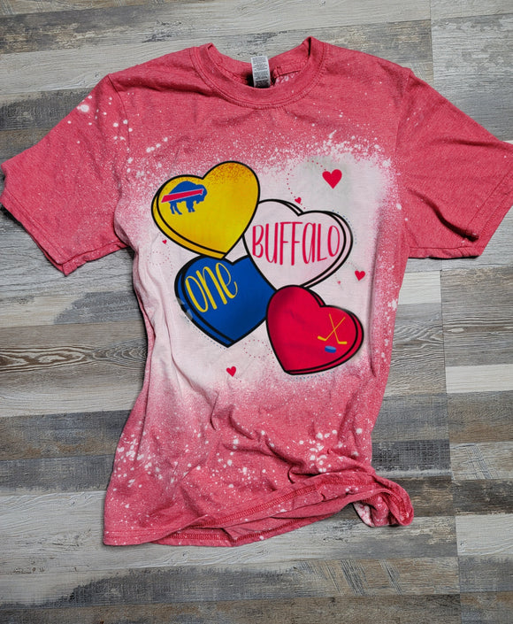 Buffalo Bills Valentines Day T-shirt- Unisex - SlayBasics 