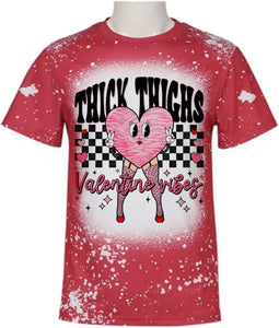 Thick Thighs Valentines Day Shirt - SlayBasics 