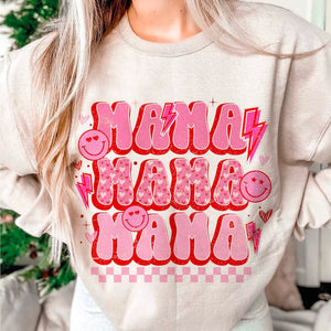 Mama Retro Valentines Day Sweater - SlayBasics 